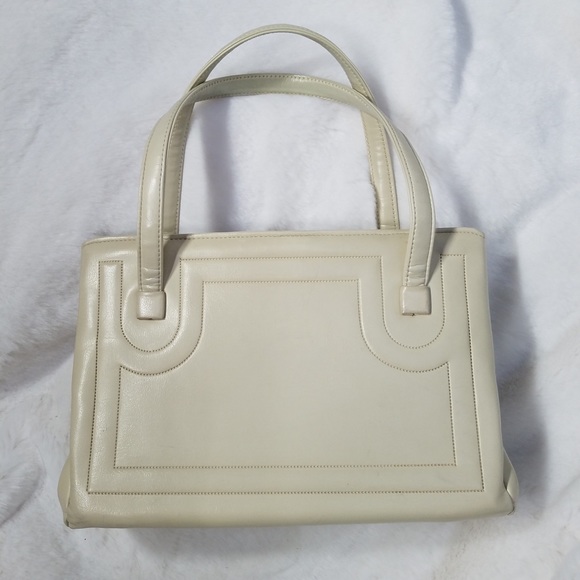 Elbief London Vintage A Frame Leather Handbag - Picture 1 of 8